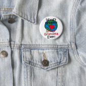 Weltbeste Urgroßmutter Herz Button (Beispiel)