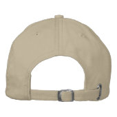 Weltbeste Vater bestickte Ball-Cap Bestickte Baseballkappe (Rückseite)