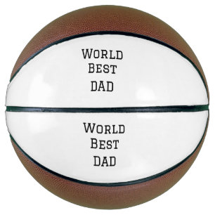 Weltbeste VATER FATHER fügen Texttext für Namenssp Basketball