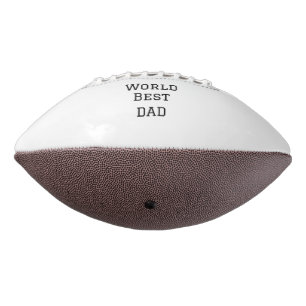 Weltbeste VATER FATHER fügen Texttext für Namenssp Football