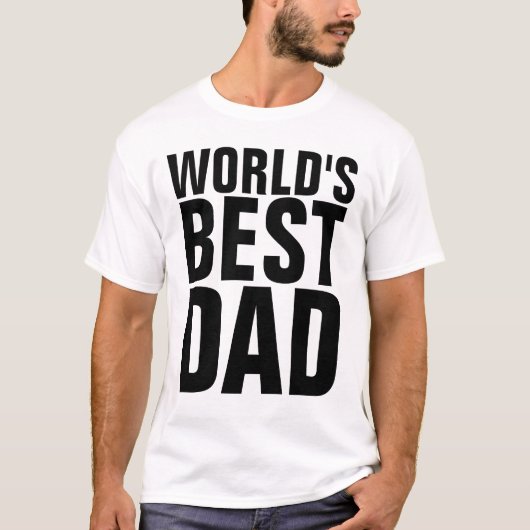 WELTBESTE VATER-T - Shirt (Vorderseite)