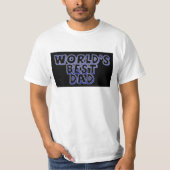 WELTBESTE VATER-T - SHIRT (Vorderseite)