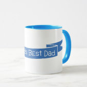 Weltbeste Vater-Tasse Tasse (VorderseiteRechts)