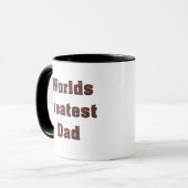 Weltbeste Vater-Tasse Tasse (Vorderseite Links)