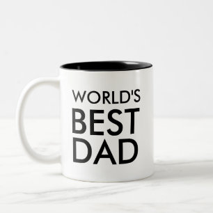 Weltbeste Vater-Tasse  Vatertagsgeschenk Zweifarbige Tasse
