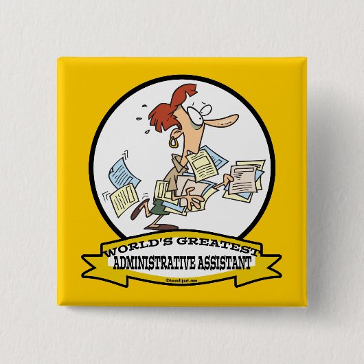 WELTBESTE VERWALTUNGSHILFE BUTTON (Vorderseite)