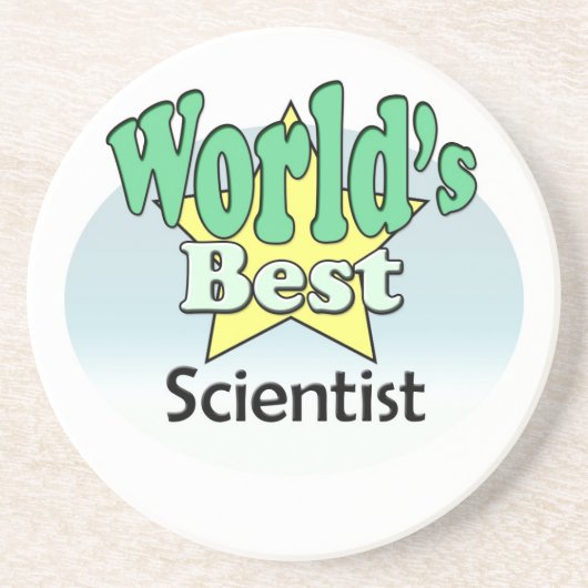 Weltbeste Wissenschaftler Untersetzer (Vorne)