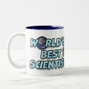 Weltbeste Wissenschaftler Zweifarbige Tasse