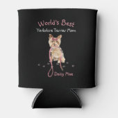 Weltbeste Yorkshire Terrier Mama Name Dosenkühler (Vorderseite)