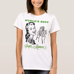 Weltbeste Zucker-Momma-Muttertagsfliege T-Shirt