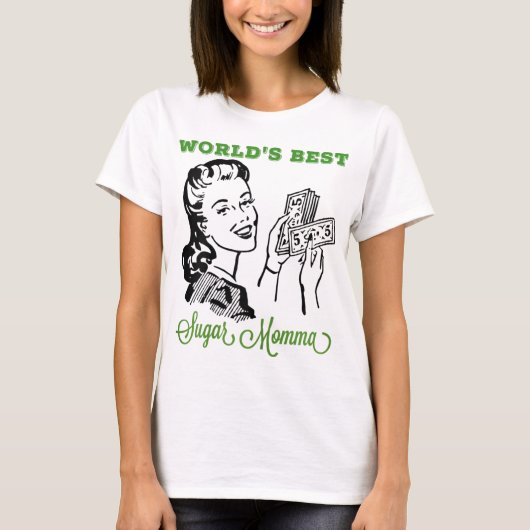 Weltbeste Zucker-Momma-Muttertagsfliege T-Shirt (Vorderseite)