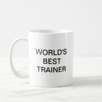Weltbesten Trainer Kaffee-Tasse