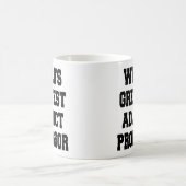 Weltbester Adjuncto Professor Kaffeetasse (Mittel)