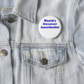 Weltbester Anesthetist Button (Beispiel)