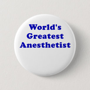 Weltbester Anesthetist Button