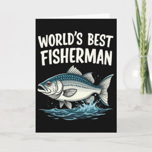 Weltbester Angler mit der größten Leidenschaft Karte