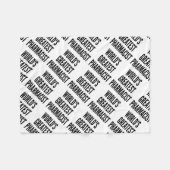 Weltbester Apotheker Fleecedecke (Vorderseite (Horizontal))