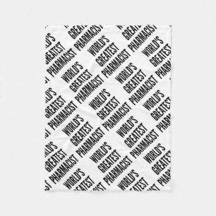 Weltbester Apotheker Fleecedecke