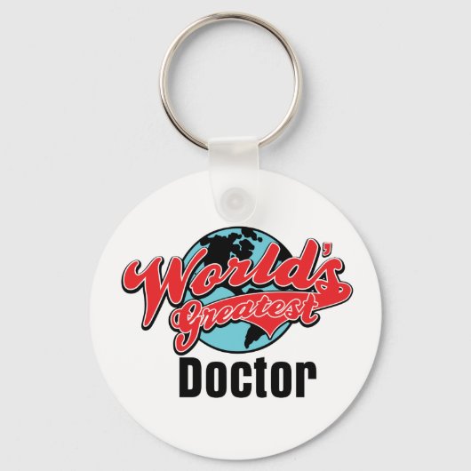 Weltbester Arzt Schlüsselanhänger (Vorderseite)