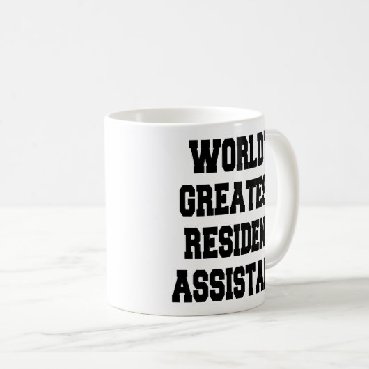 Weltbester Assistent Kaffeetasse (VorderseiteRechts)