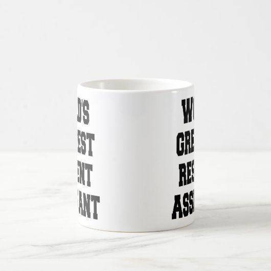 Weltbester Assistent Kaffeetasse (Mittel)