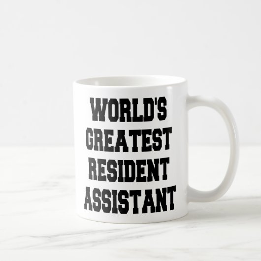 Weltbester Assistent Kaffeetasse (Rechts)