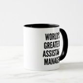 Weltbester Assistent Tasse (VorderseiteRechts)