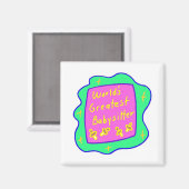 Weltbester Babysitter 2 Magnet (Vorderseite/Rückseite)