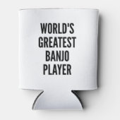 Weltbester Banjo Player Dosenkühler (Vorderseite)