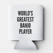 Weltbester Banjo Player Dosenkühler (Rückseite)