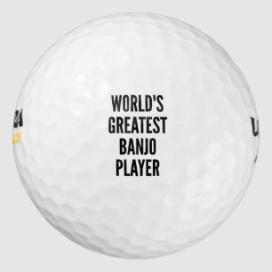 Weltbester Banjo Player Golfball