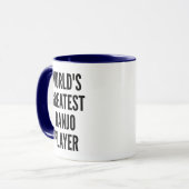 Weltbester Banjo Player Tasse (Vorderseite Links)