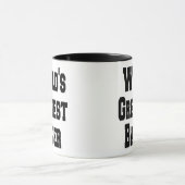 Weltbester Barber Tasse (Zentrum)