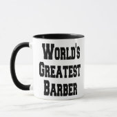 Weltbester Barber Tasse (Links)