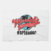 Weltbester Barkeeper Handtuch (Horizontal)