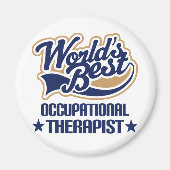 Weltbester Berufstherapeut Magnet (Vorne)