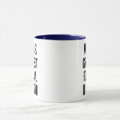 Weltbester Bestattungsdirektor Tasse (Zentrum)