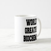 Weltbester Biochemiker Kaffeetasse (VorderseiteRechts)