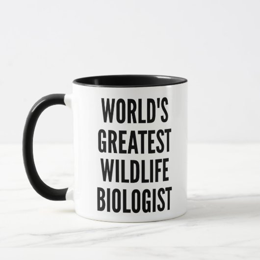 Weltbester Biologe Tasse (Links)