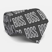 Weltbester Boss Krawatte (Gerollt)