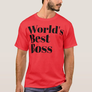 Weltbester Boss T-Shirt