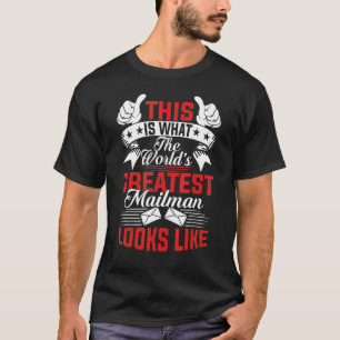 Weltbester Briefträger Bester Briefträger Aller Ze T-Shirt