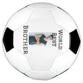 Weltbester Bruder fügt einfach den Text Sport hinz Fußball (Gedreht)