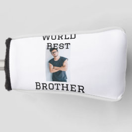 Weltbester Bruder fügt einfach den Text Sport hinz Golf Headcover
