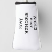 Weltbester Bruder fügt einfach den Text Sport hinz Golf Headcover (Rotieren 90)