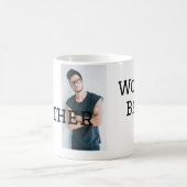 Weltbester Bruder fügt einfach den Text Sport hinz Kaffeetasse (Mittel)
