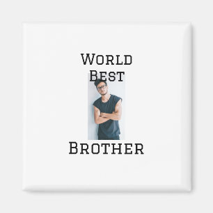 Weltbester Bruder fügt einfach den Text Sport hinz Magnet