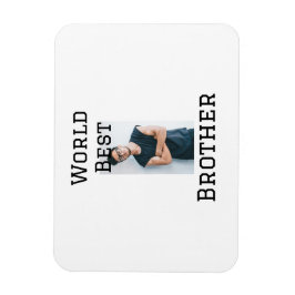 Weltbester Bruder fügt einfach den Text Sport hinz Magnet