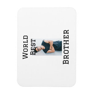 Weltbester Bruder fügt einfach den Text Sport hinz Magnet