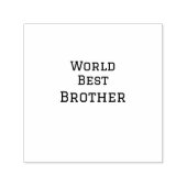 Weltbester Bruder fügt einfach den Text Sport hinz Permastempel (Design)